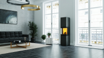 Kamin neocube S 30 XL Steel Edition Scandinavian