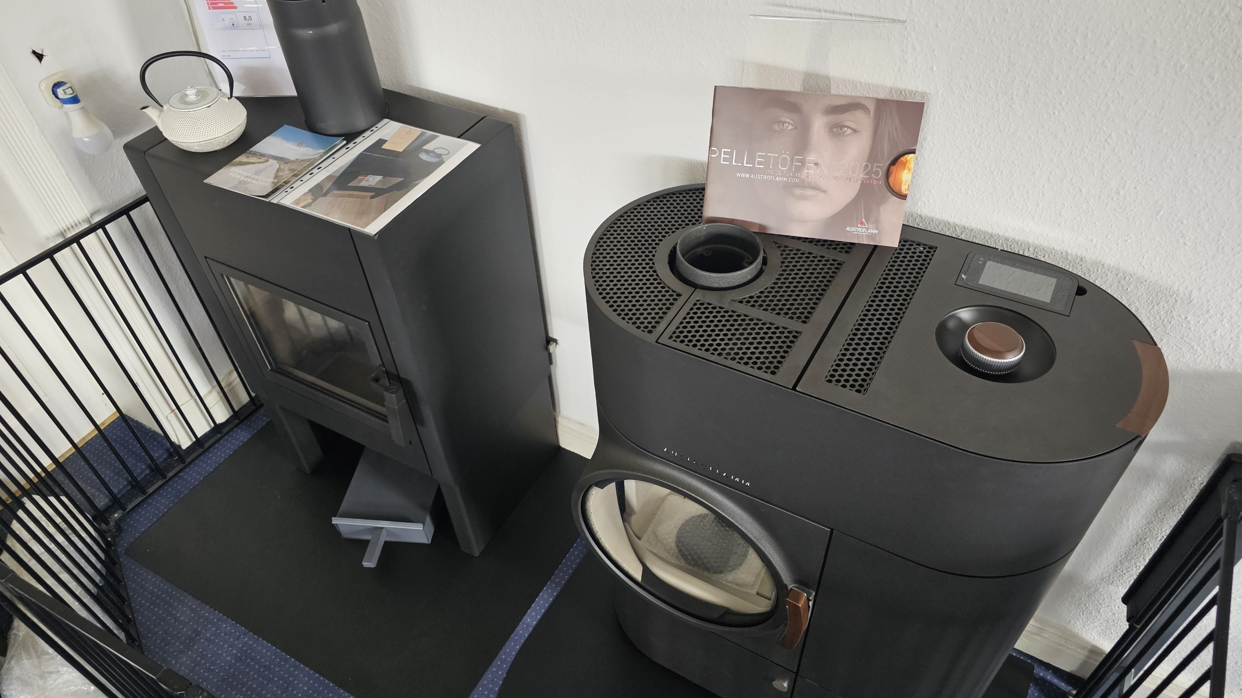 Laden Kamine Draufsicht